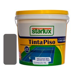 TINTA P/PISO STARLUX 3,6L CINZA