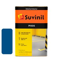 TINTA P/ PISO SUVINIL 18L AZUL FOSCO