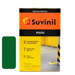 TINTA P/ PISO SUVINIL 18L VERDE FOSCO