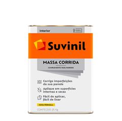 MASSA CORRIDA PVA 25KG SUVINIL LATA