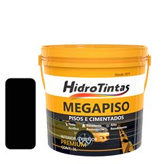 TINTA P/PISO HIDROTINTAS 3L PRETO 