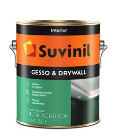 TINTA SUVINIL GESSO DRYWALL 3,6L 