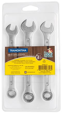 JG CH COMBI TRAMONTINA 3PCS 10-11-12MM