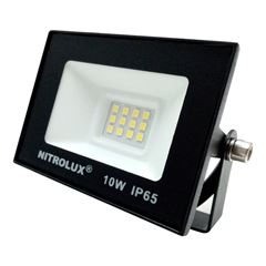 REFLET LED NITROLUX 10W 6500K PRTO SLIM 