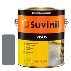 TINTA P/ PISO SUVINIL 3,6L CINZA FOSCO