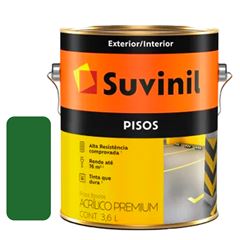 TINTA P/ PISO SUVINIL 3,6L VERDE FOSCO