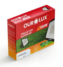 REFLET OUROLUX LED SLIM 100W BIV PT6500K